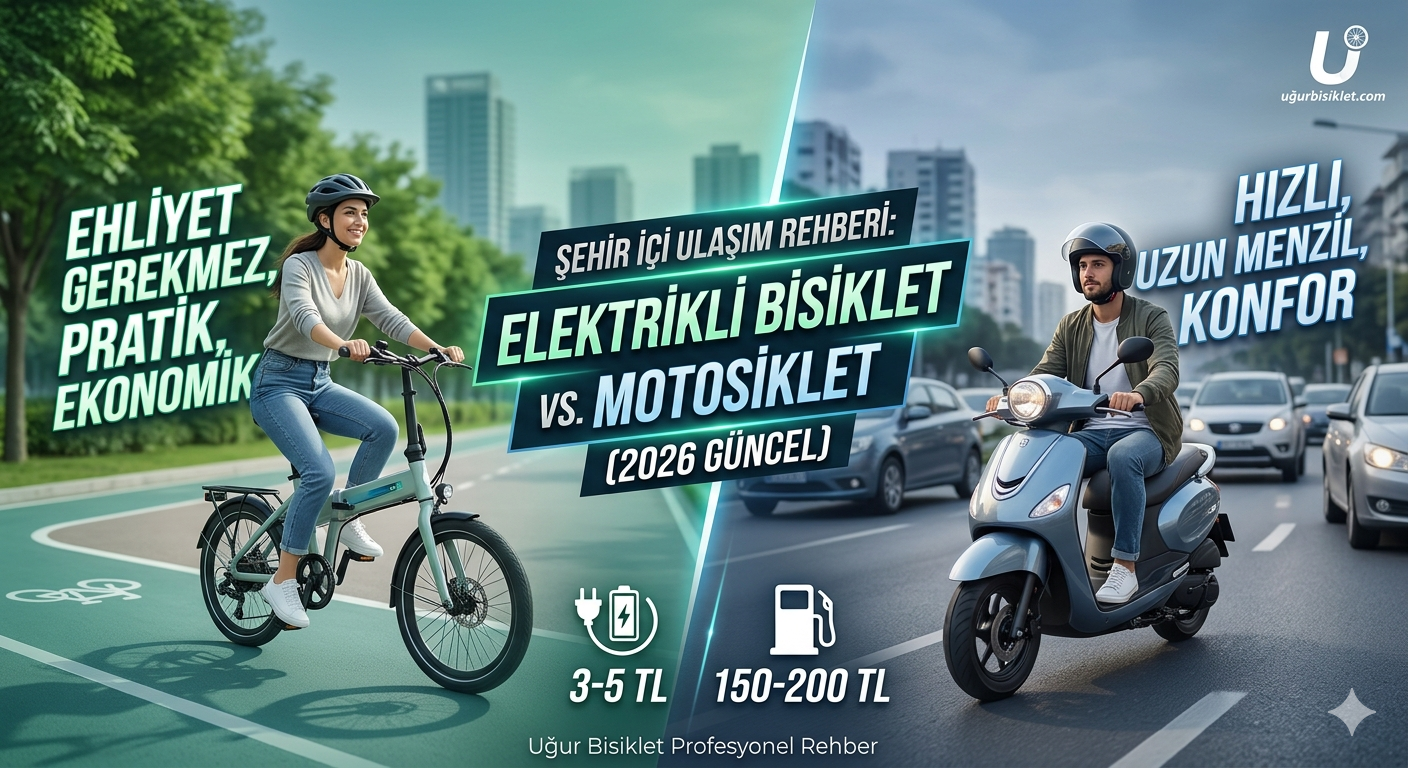 Şehir İçi Ulaşım Rehberi: Elektrikli Bisiklet mi, Motosiklet mi? (2026 Güncel)