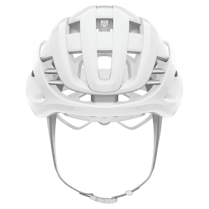 ABUS AirBreaker Yol Bisikleti Kaskı Pure White Medium 52-58Cm