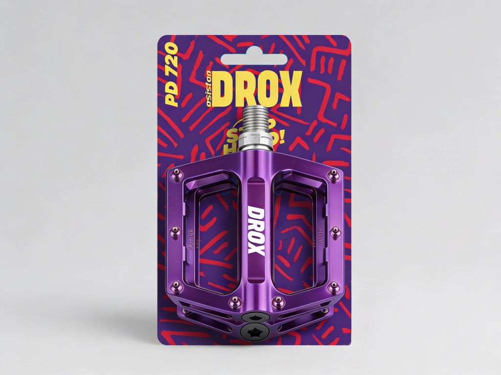Asistan DROX 720 Rulmanlı Bisiklet Pedalı Farklı Renklerde