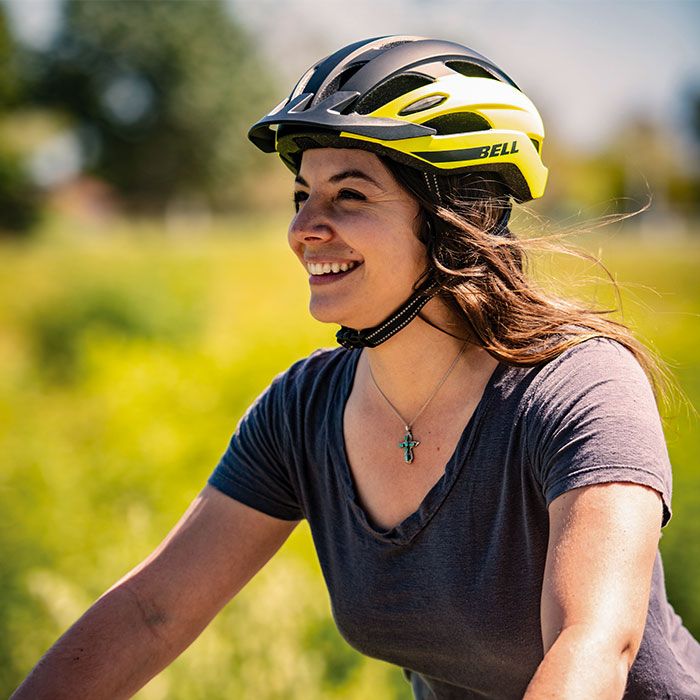 Bell Trace Mips Bicycle Helmet Matte Black Yellow UA 53-60cm