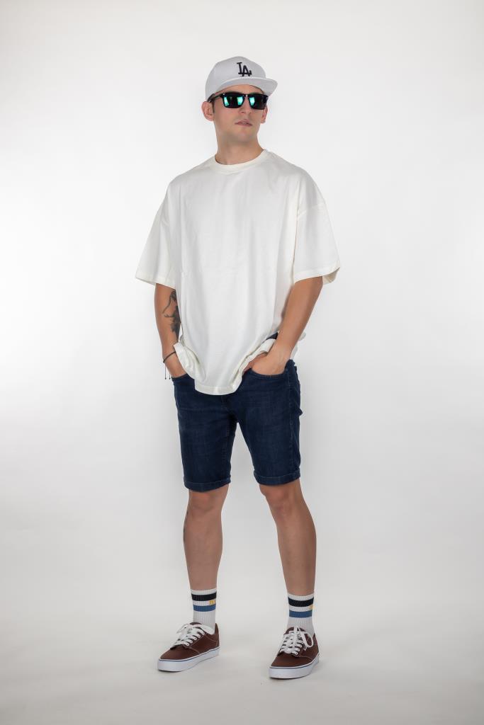 White Pyke Oversize T-Shirt