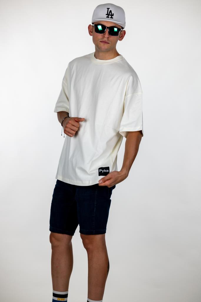 White Pyke Oversize T-Shirt