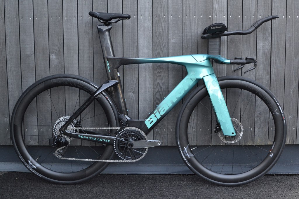 Bianchi AQUILA Disc TRI Force AXS E1 TT Triathlon Bisikleti 2027 YUB57