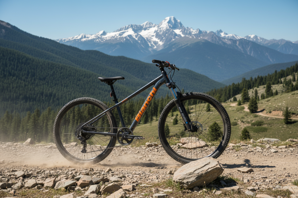 Велосипед Bianchi Magma 27.X Essa 1x8 HD Mountain Bike 2026 YVBCFS38