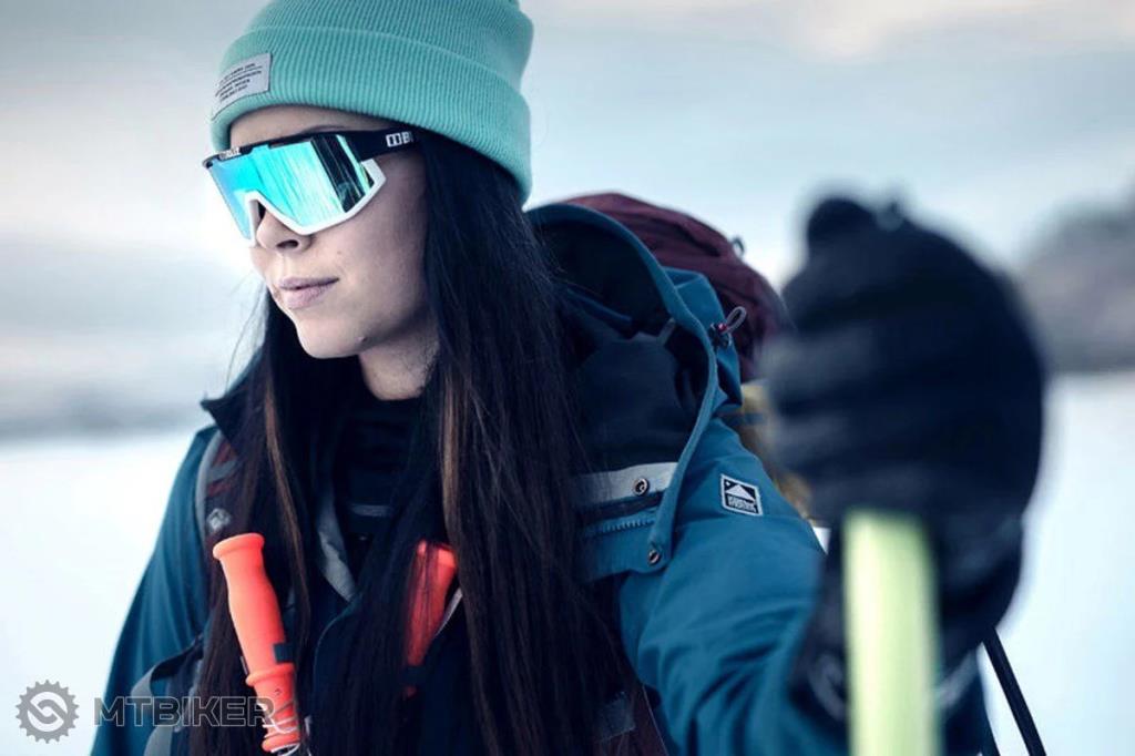 BLIZ Fusion Güneş Gözlüğü Nano Optics Nordic Light Matt Black Frame Begonia With Blue Multi Lens ZB70050633
