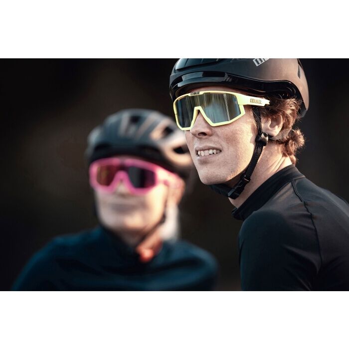 BLIZ Vision Optik Adaptör Uyumlu Güneş Gözlüğü Nano Optics Nordic Light Begonia With Blue Mirror Lens ZB70010337