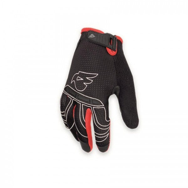BlueGrass Lynx Long Finger Cycling Gloves M Red-Black