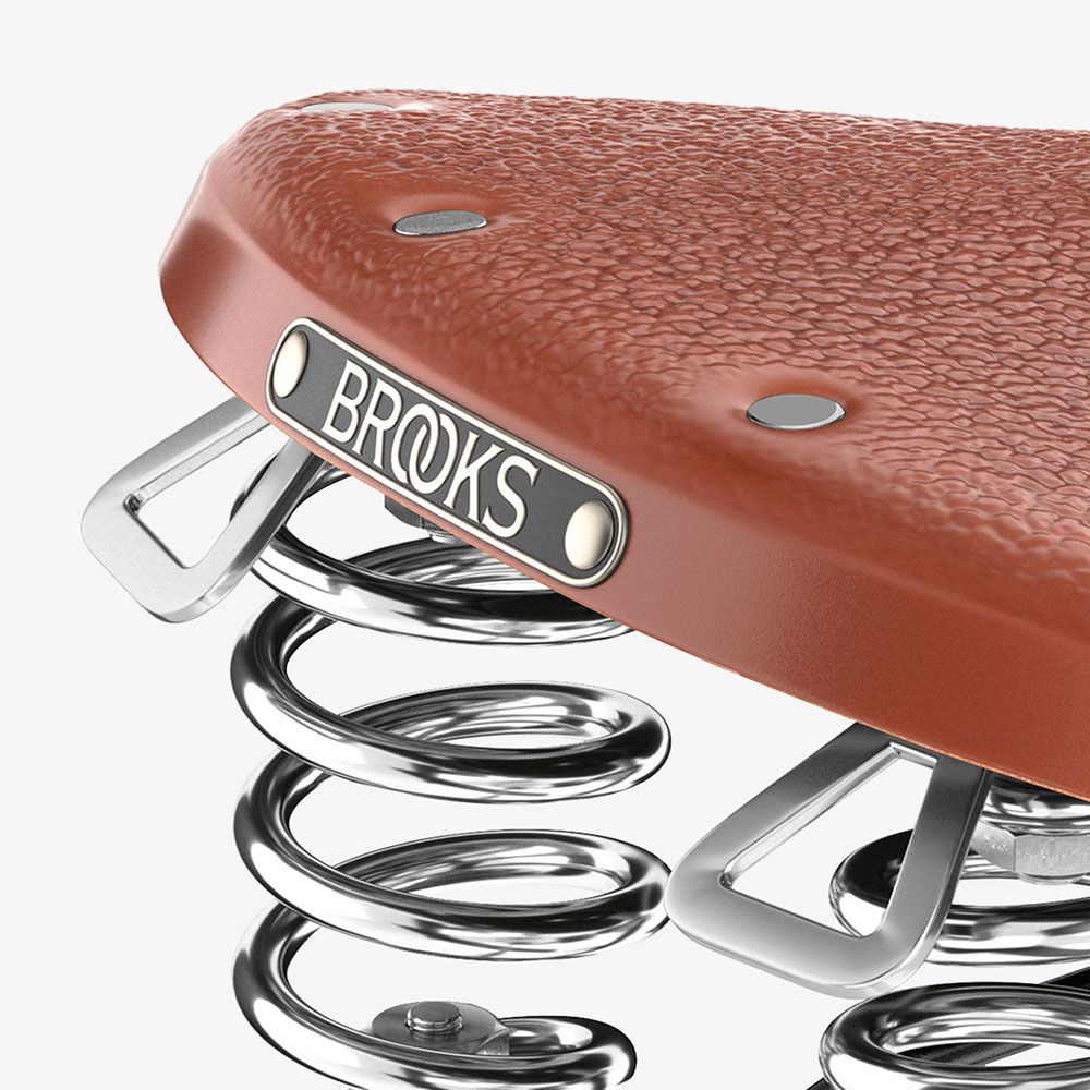 Brooks B67 Classic Deri Bisiklet Selesi 205mm Bal Rengi