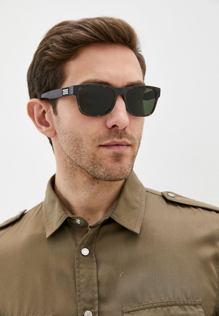 Burberry Carter 0BE4309 Güneş Gözlüğü 353671 Matte Dark Havana Green 57 Ekartman