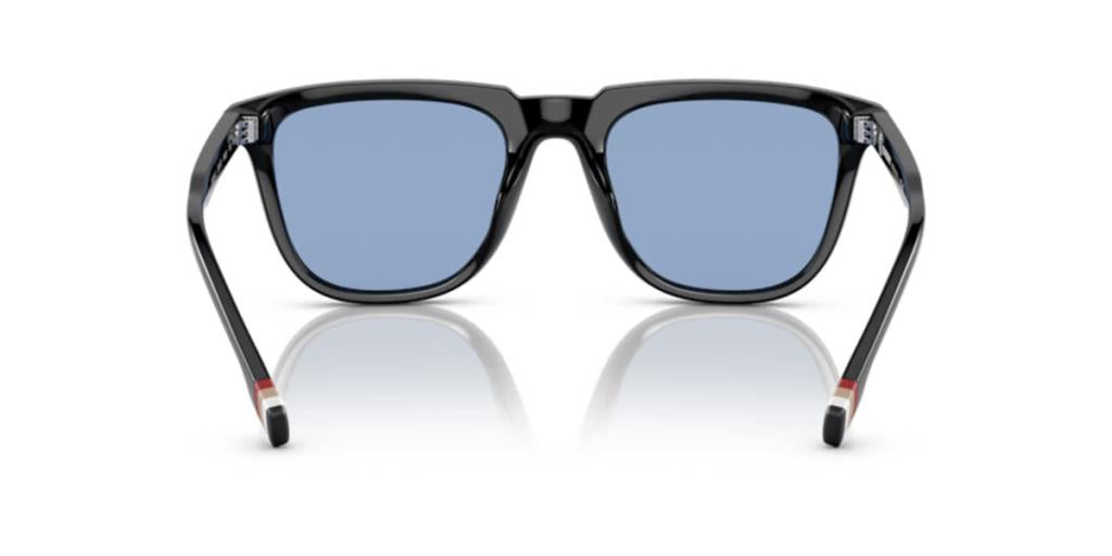 Солнцезащитные очки Burberry George 0BE4381U 300172 Черные Голубые 54 Ekartman