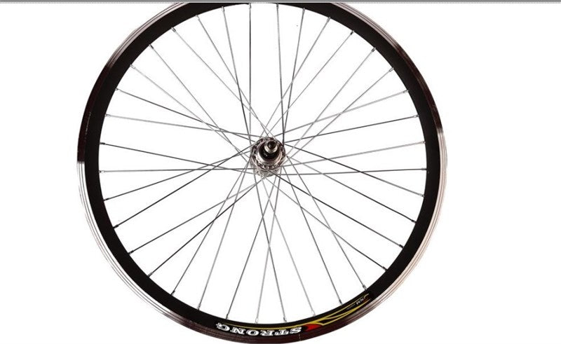 China 26 Aluminum Rim Set Double Layer Bearing Rear