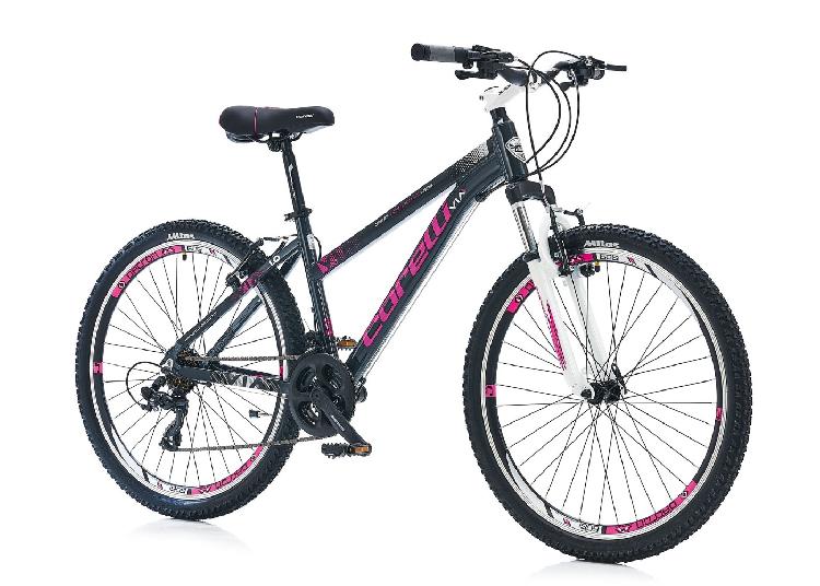 Горный велосипед Corelli Via Lady 1.1 24 Rim V-Brake, модель 2022 г., алюминиевый