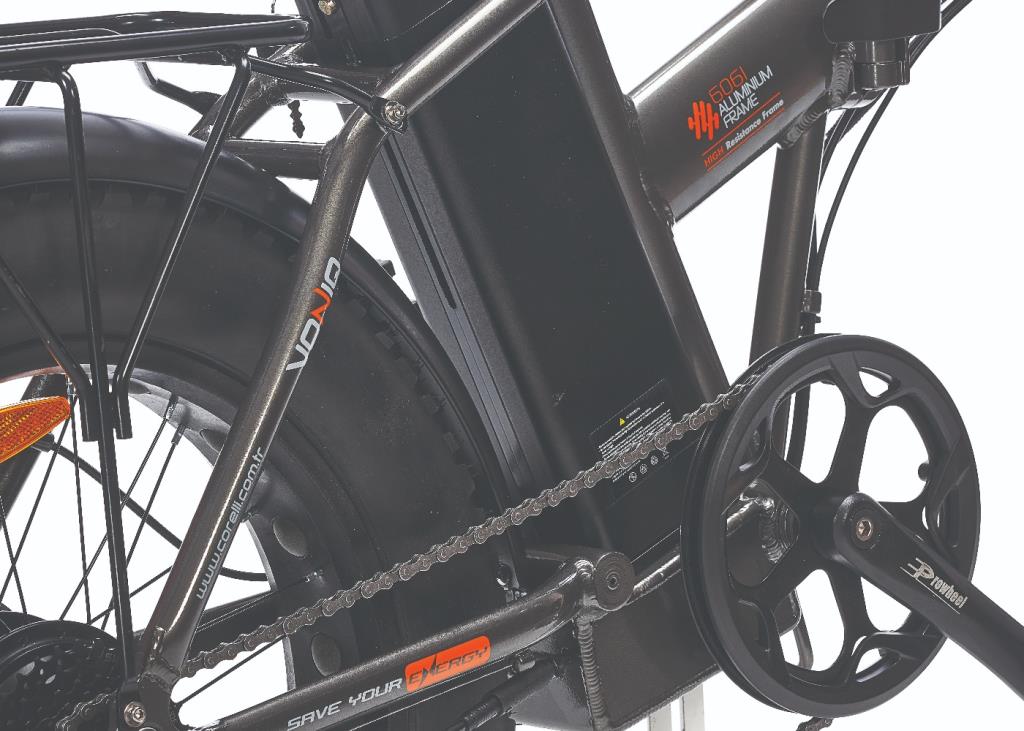 Corelli VONIQ 20 Wheels 2023 Модель складного электрического велосипеда с толстым велосипедом