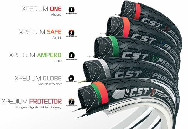 CST XPedium 700x25C Armored Tire C1880
