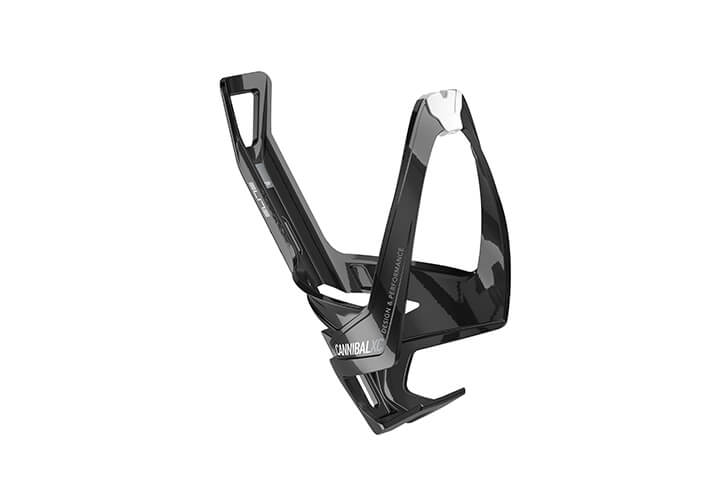 Elite Cannibal Xc Bicycle Water Bottle Cage Glossy Black