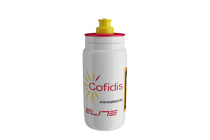 Велосипедная бутылка Elite Fly Team Cofidis 550 мл
