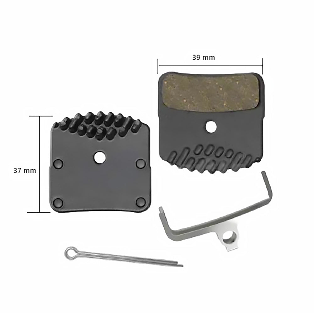 EZmtb BP1024 Yarı Metal Soğutuculu Balata Shimano Mtb Deore/SLX/Saint/Zee/XT Uyumlu DSC-649