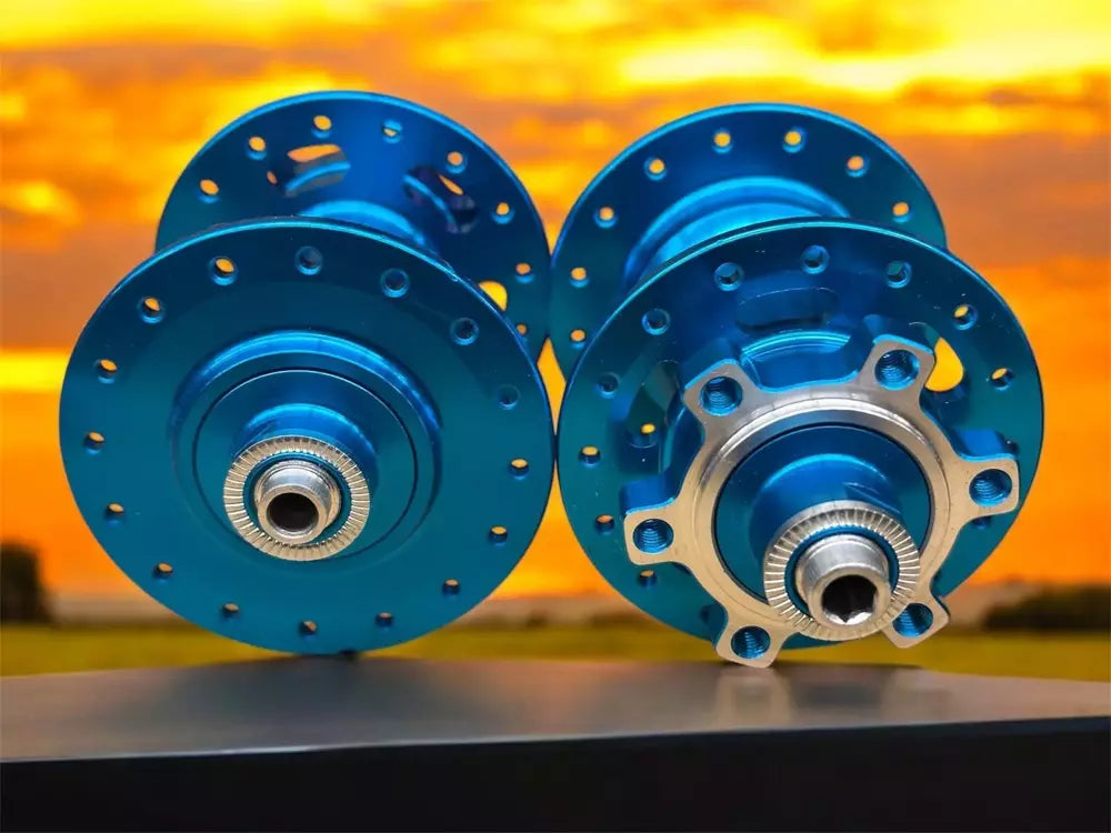 Forte GT Hub Sesli Ön Arka Göbek Seti Mavi XYBC-680 Mandallı 6 Vida Disk