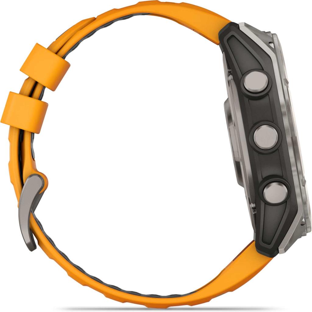 Garmin Fenix 8 Premium Multisport GPS Kol Saati Sapphire Amoled 47mm Turuncu 010-02904-11