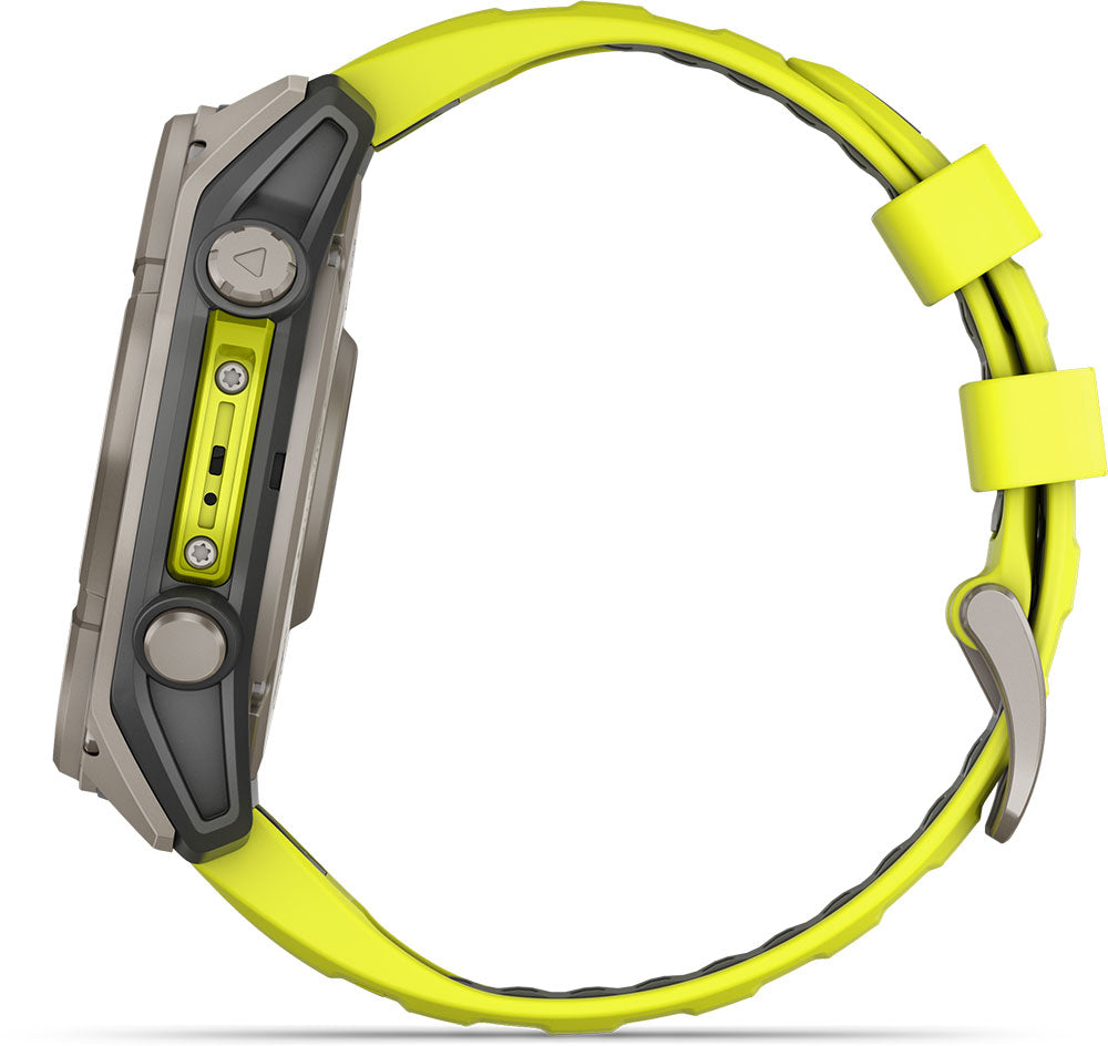 Garmin Fenix 8 Premium Multisport GPS Kol Saati Sapphire SOLAR 51mm Yeşil 010-02907-21