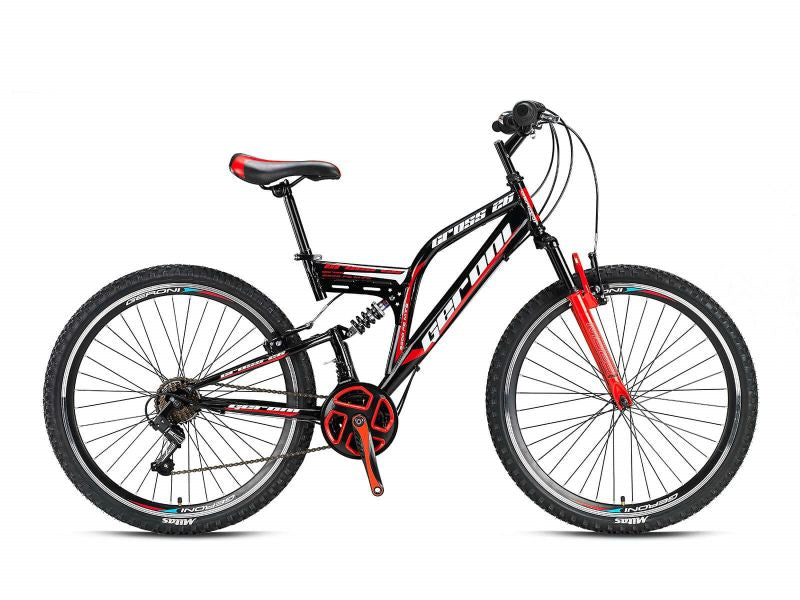 Geroni FXC 100 24 Wheel V-Brake 21 Speed Mountain Bike 2021 Model