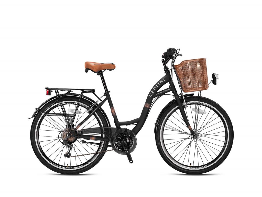 Geroni SIRIO 26 Rim V-Brake 21 Gear 2023 Model City Bike