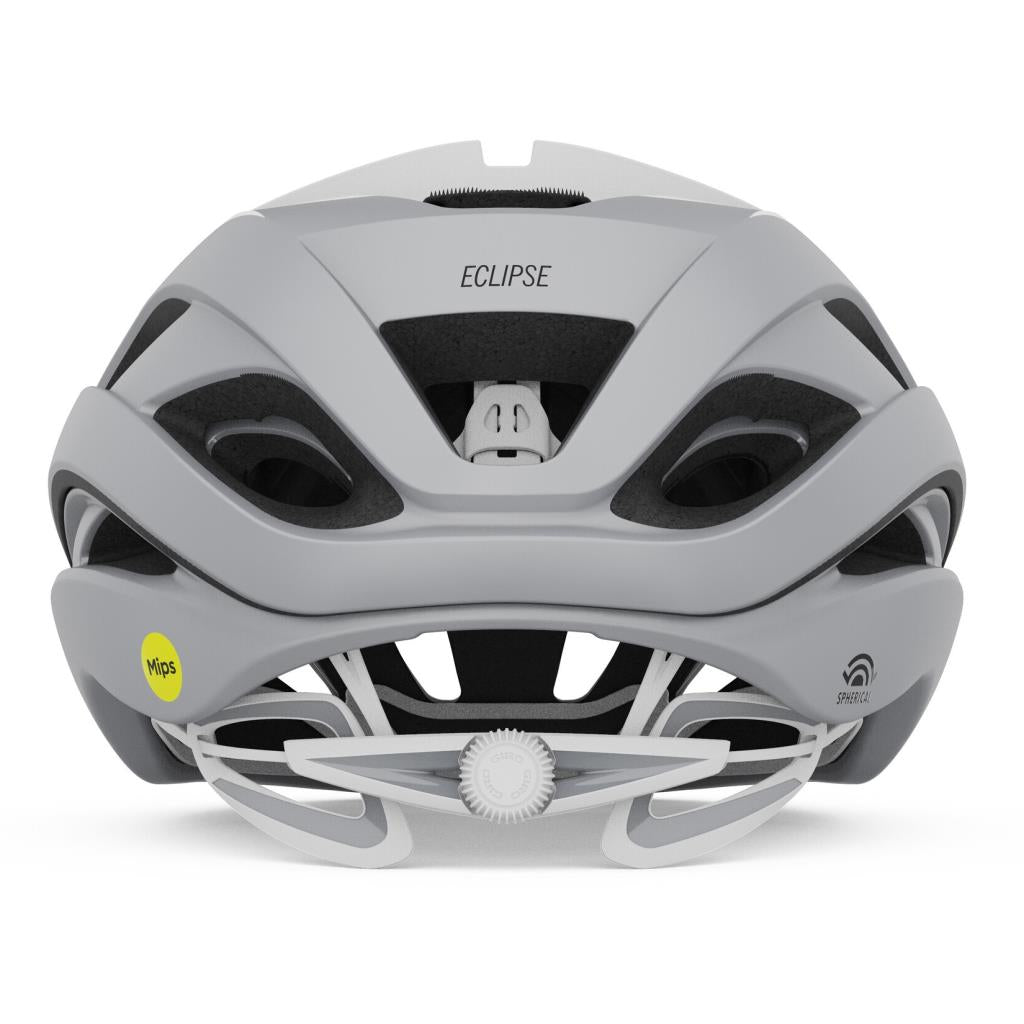 Giro Eclipse Сферический велосипедный шлем матовый белый серый L 59-63 см