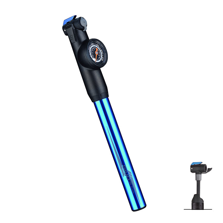 Giyo Gp-871E Aluminum Bicycle Hand Pump PMP-202 With Indicator