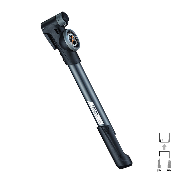 Giyo Gp-991 Indicator Bicycle Pump Plastic PMP-104