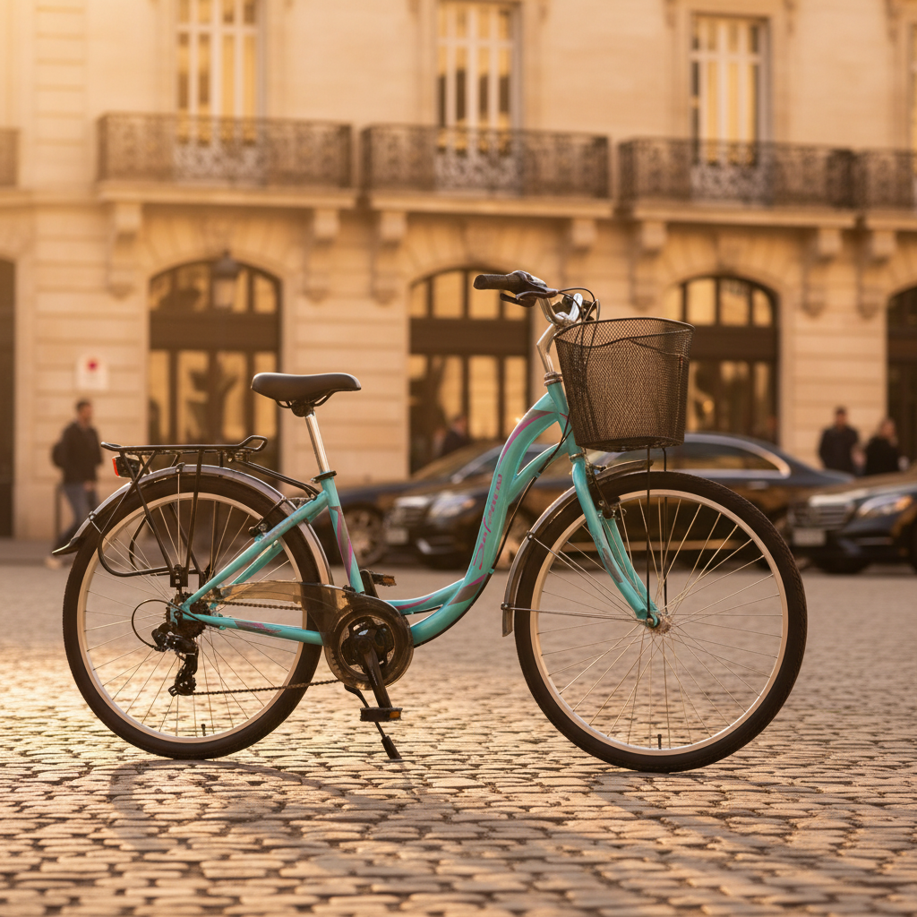 Salcano Bodrum 700 Unisex Şehir Bisikleti - Altın Saat Işığı