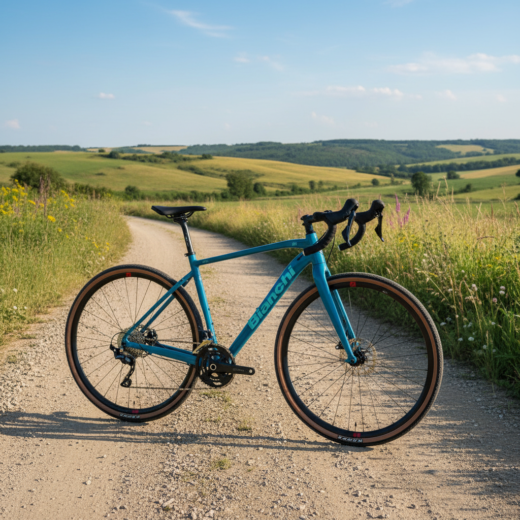 Bianchi GR0014 toprak yolda kırsal alanda