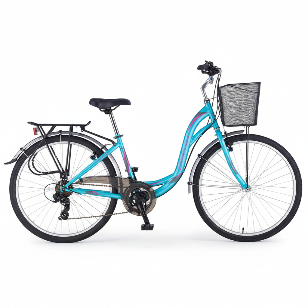 Salcano Bodrum 700 Unisex Şehir Bisikleti - Profesyonel Stüdyo Çekimi