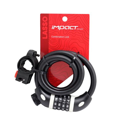 Impact Lasso 12x1000 Şifreli Bisiklet Kilidi Farklı Renklerde KLT-235 KLT-236 KLT-337 KLT-238 KLT-239 KLT -240