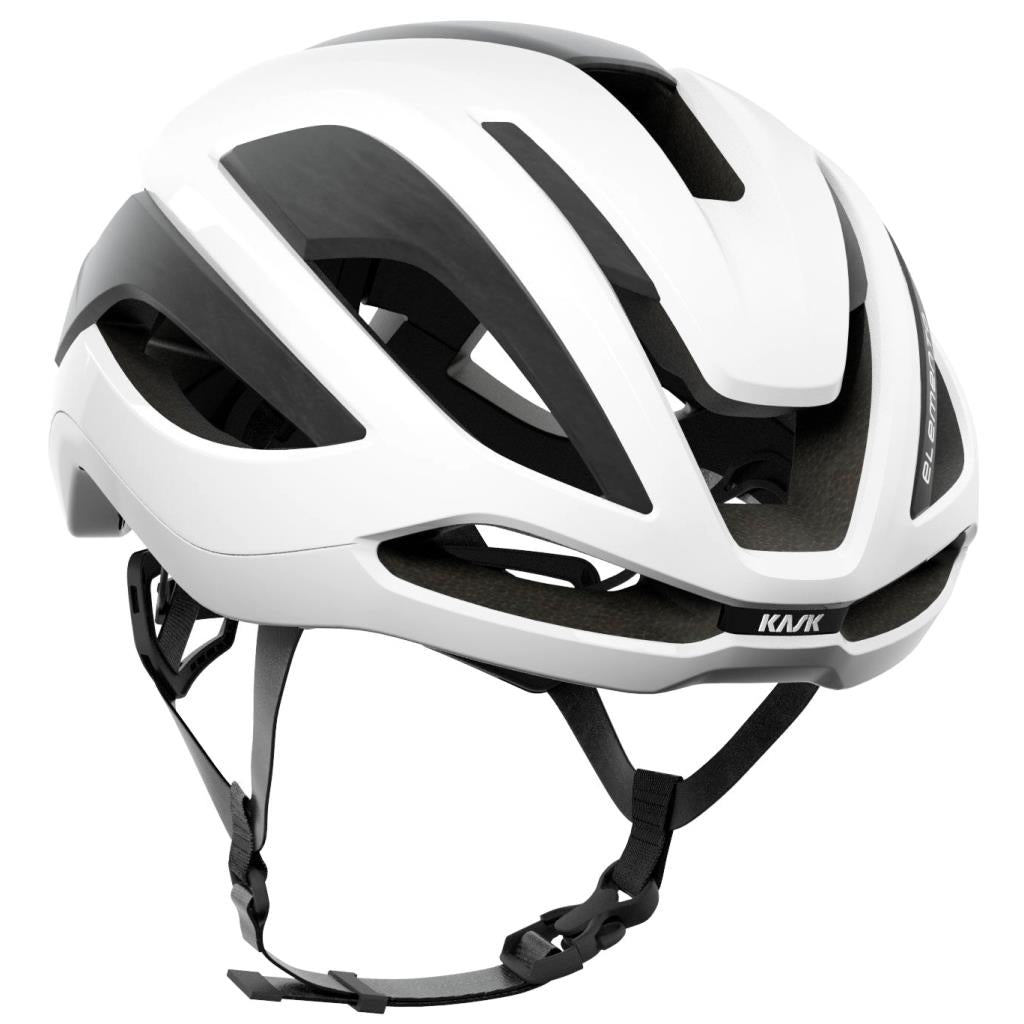 Kask Elemento Yol Bisiklet Kaskı Beyaz Large