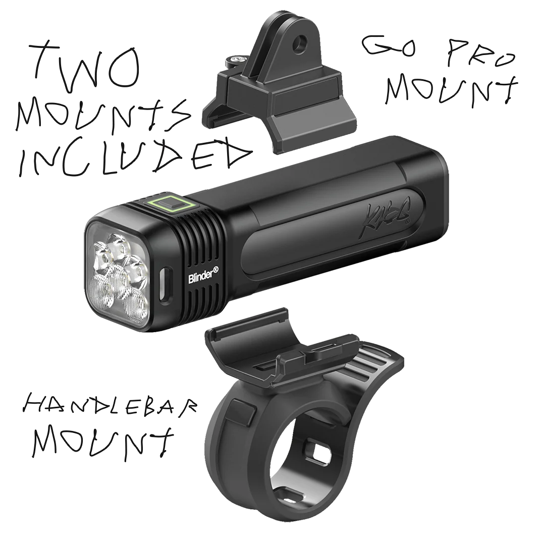 Knog Blinder 1400 & R-150 Usb Şarjlı Ön Arka Bisiklet Aydınlatma Seti FST-418