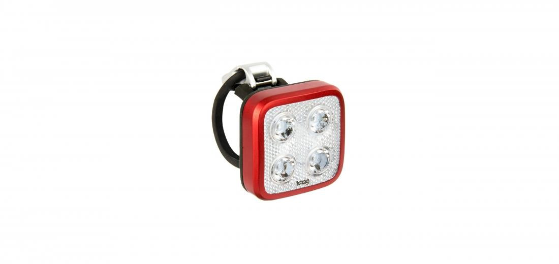 Knog Blinder Mob Four Eyes USB Rechargeable Front Light Red