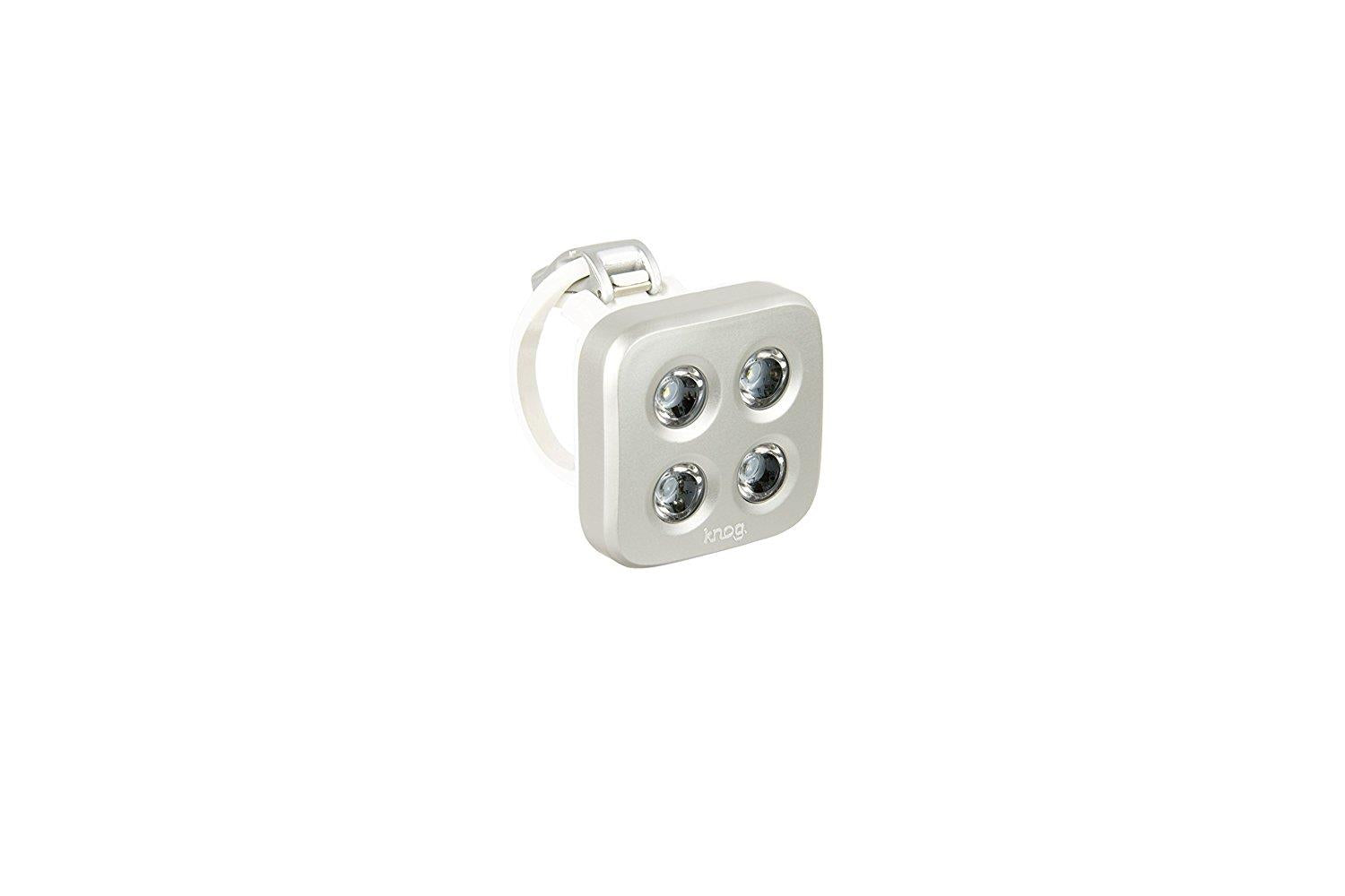 Knog Blinder Mob The Face USB перезаряжаемая передняя панель Светло-серый
