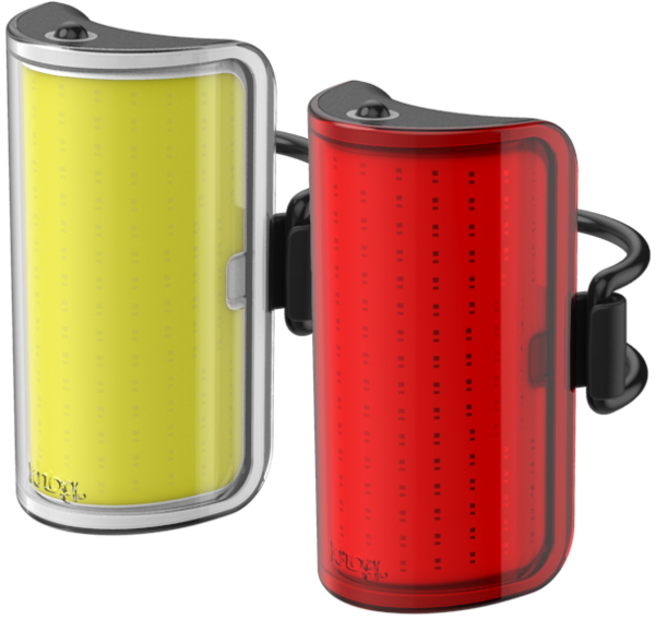 Комплект передних и задних фонарей Knog MID Cobber TwinPack USB с возможностью подзарядки FST-412