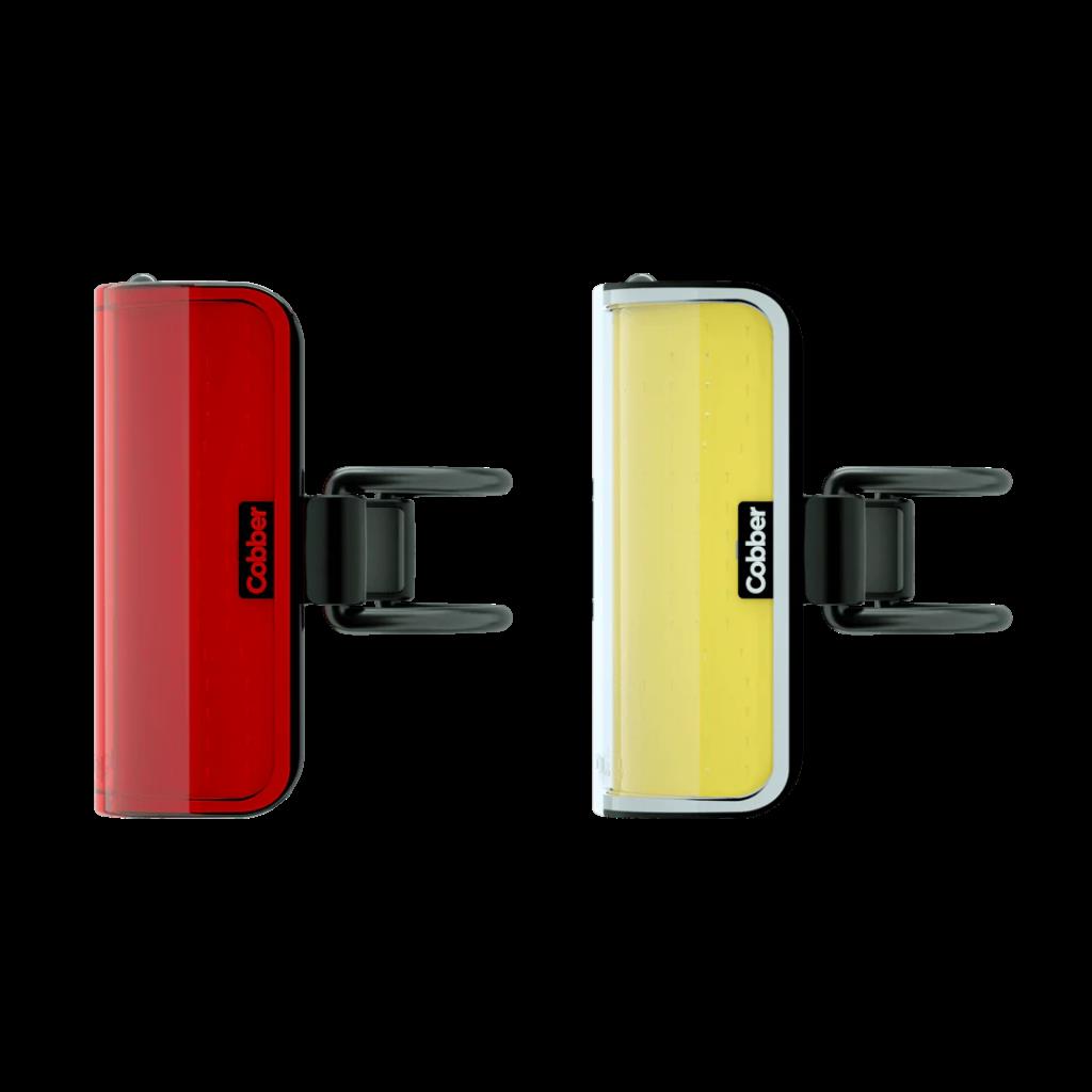 Комплект передних и задних фонарей Knog MID Cobber TwinPack USB с возможностью подзарядки FST-412
