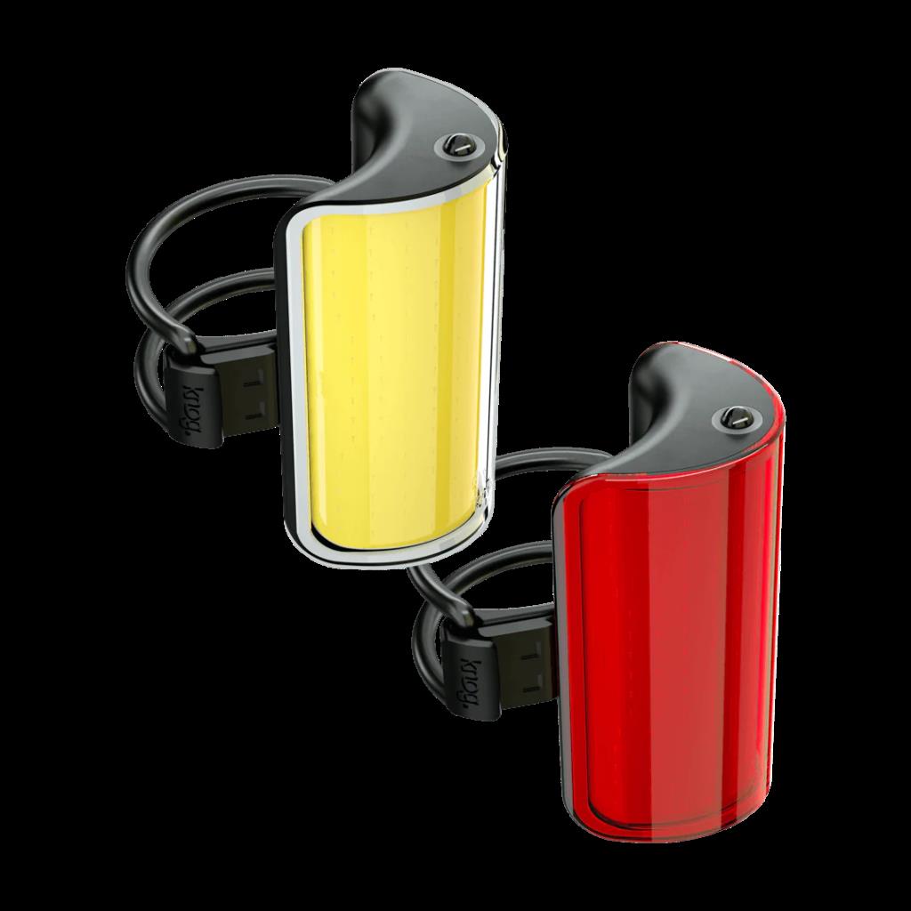 Комплект передних и задних фонарей Knog MID Cobber TwinPack USB с возможностью подзарядки FST-412