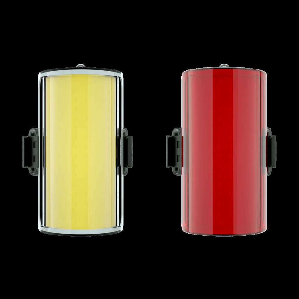 Комплект передних и задних фонарей Knog MID Cobber TwinPack USB с возможностью подзарядки FST-412