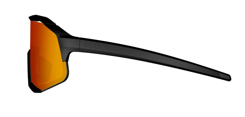 Koo Demos Matt Sunglasses Black Red