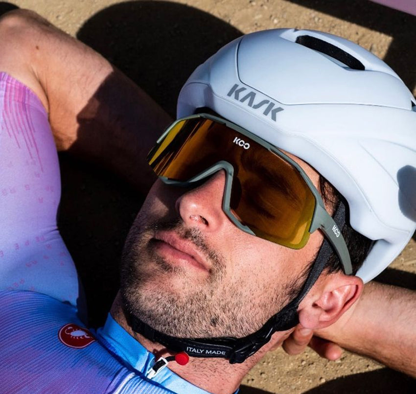 Koo Demos Matt Sunglasses Black Red