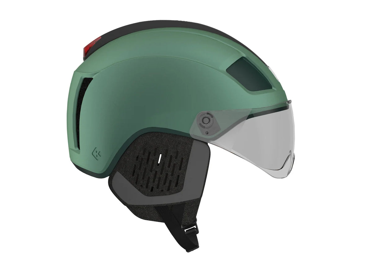 Lazer HMT Nova Kineticore Vizörlü Bisiklet Kaskı CE-CPSC-NTA M+LED+WKT Matte Green Emerald Medium BLC2647893934