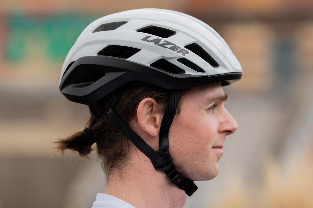 Lazer Strada Kineticore Yol Bisiklet Kaskı Mat Koyu Gri Flash Sarı Small BLC2227891052