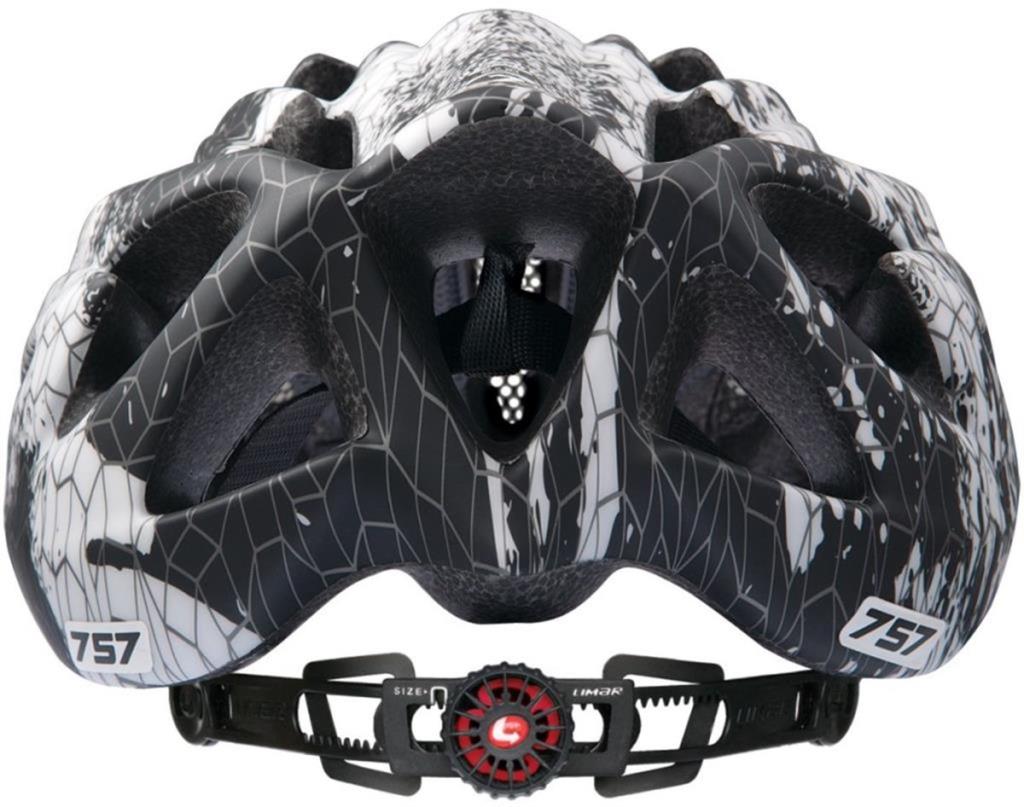 Limar 757 Superlight Mat Siyah Beyaz Bisiklet Kaskı XL 59/64Cm