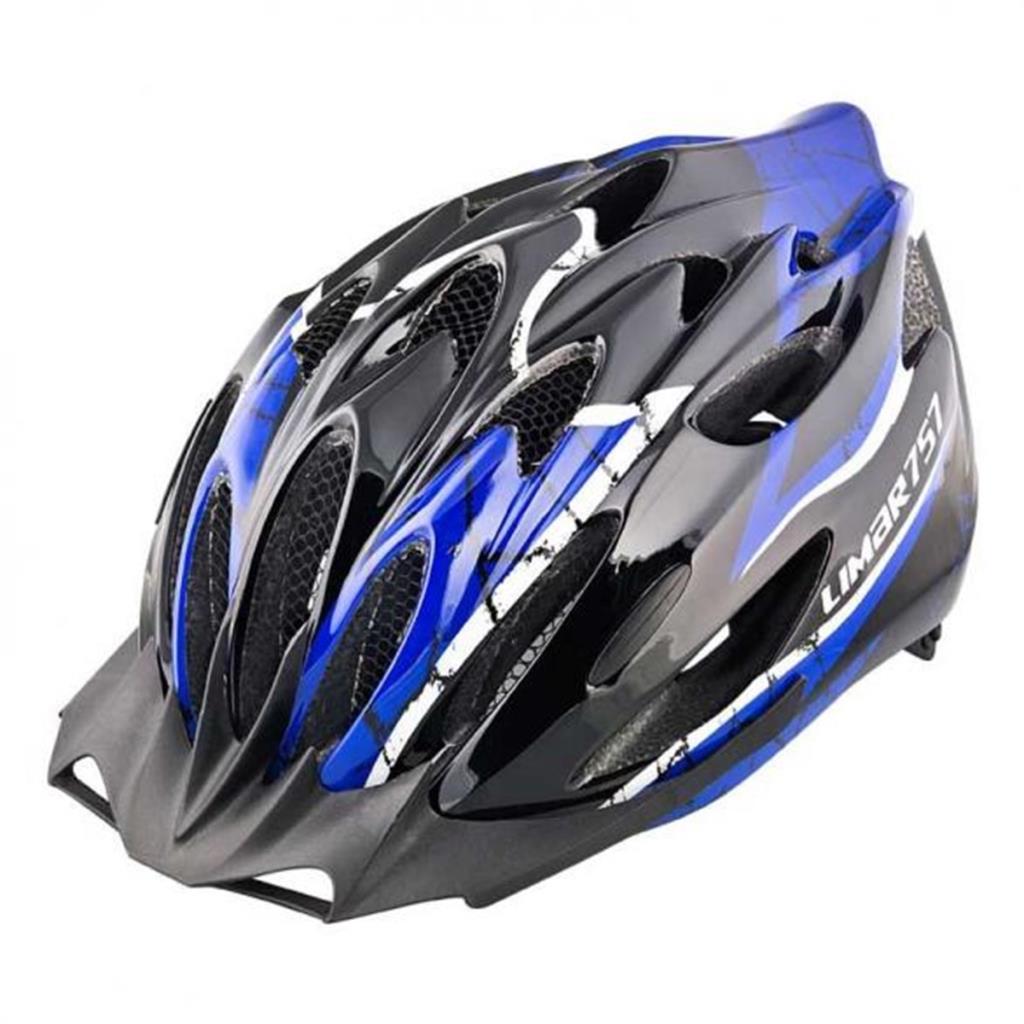 Limar 757 Superlight Matte Black Blue Bicycle Helmet
