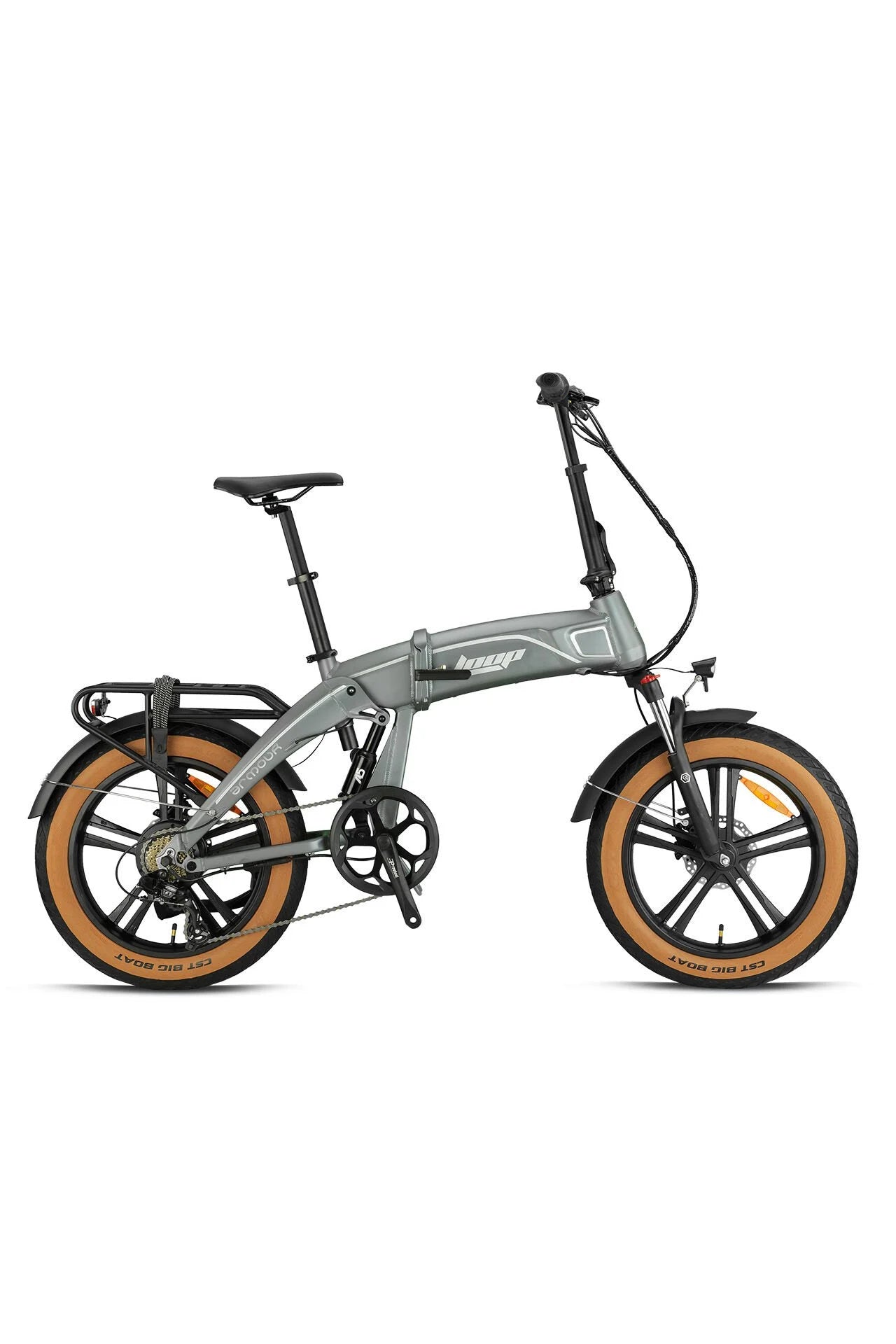 Loop Armor Folding Electric Fatbike Bicycle Column Rim 2025