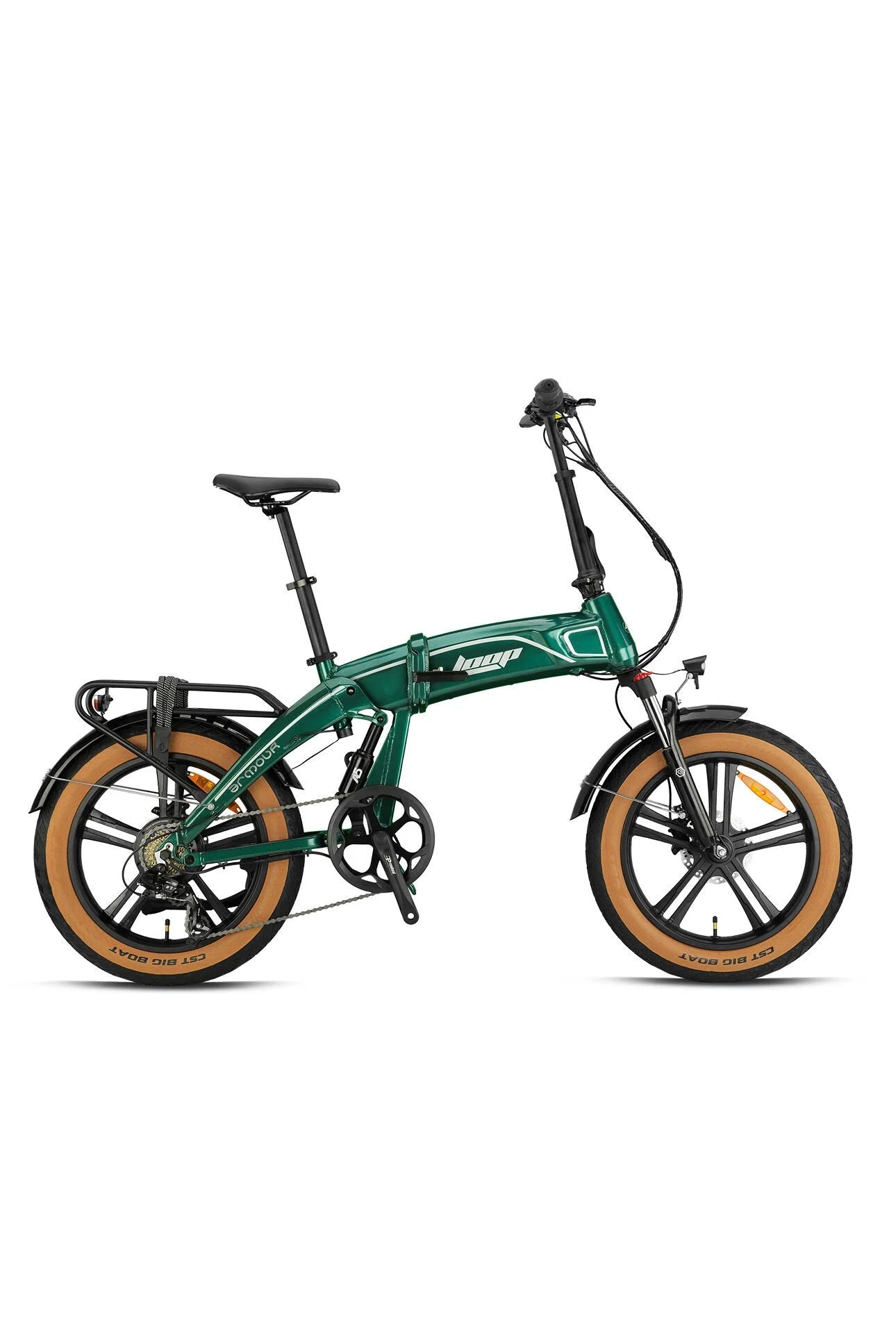 Loop Armor Folding Electric Fatbike Bicycle Column Rim 2025