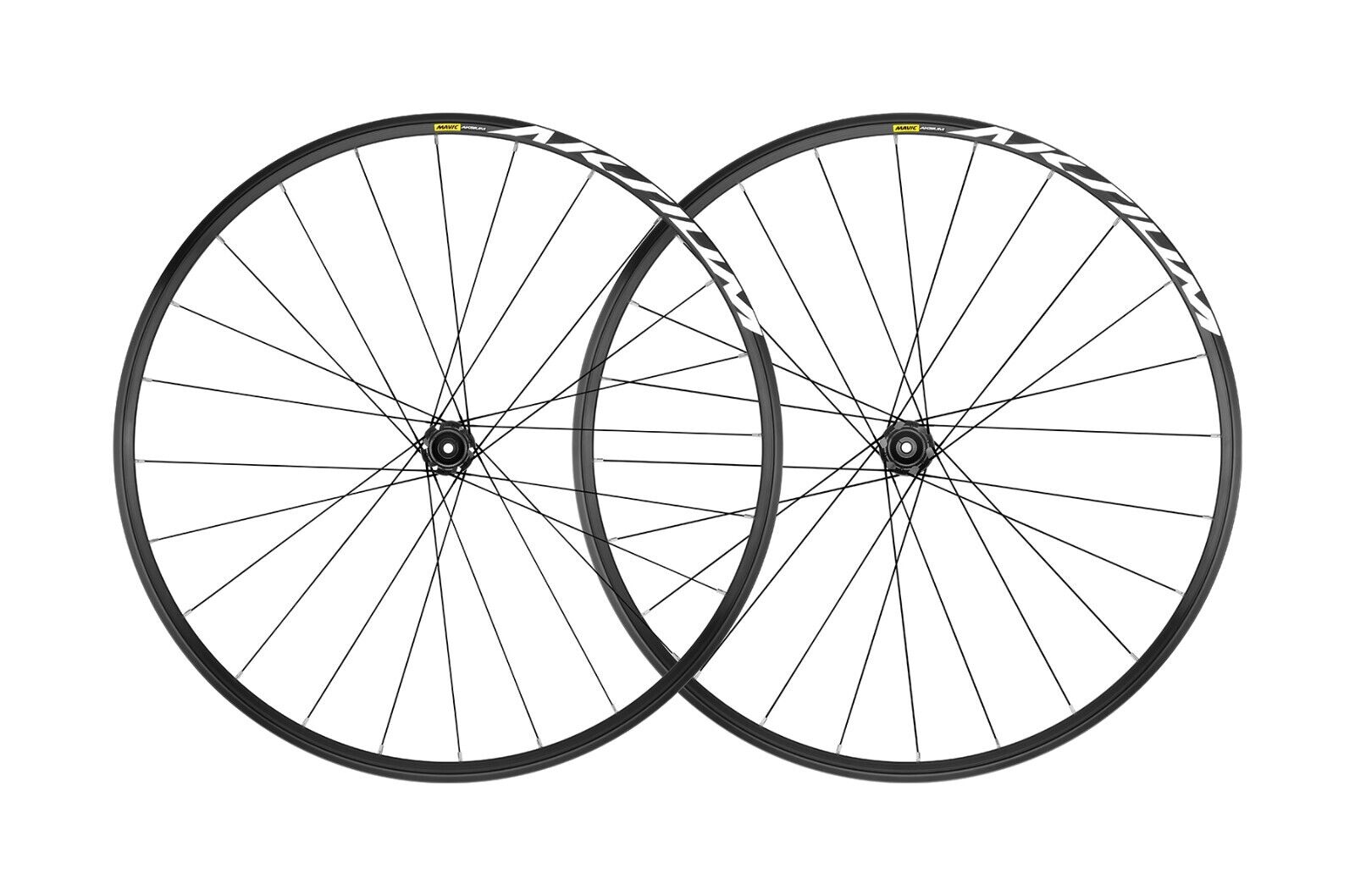 Mavic Aksium Disc 19Dcl CenterLock Front Rear Rim Set P8693155 12x100-12x142